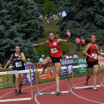 Zwingman medals in 300 hurdles