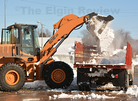 Elgin City Crews Cleaning Up After Winter Storm Kayla
