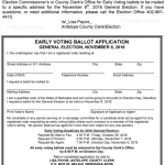 For Early Voters In Antelope County…. early voting ballot