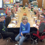 Kindergartners/First Graders Celebrate Thanksgiving At EPS! The EPS Kindergarten and First Graders celebrated Thanksgiving. Photo submitted