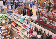 Bargain Box Keeps Giving Back To The Community Back room at the Elgin Bargain Box. E-R photo