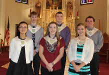 New National Honor Society Members Join Pope John XXIII Chapter