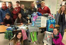 Elgin FFA Collects, Donates Pajamas To Salvation Army