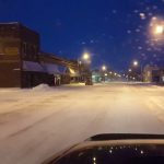 A Snowy Drive In Downtown Elgin