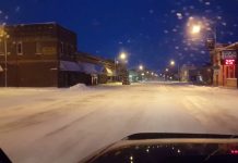 A Snowy Drive In Downtown Elgin