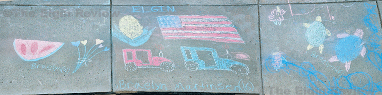 Braelyn Martinsen Chalk Art