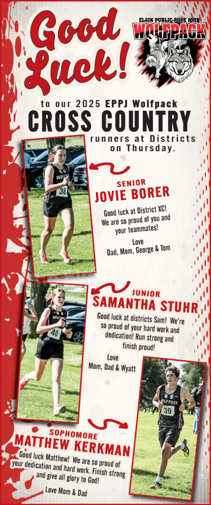 EPPJ Wolfpack Cross Country Good Lucks 2025.web