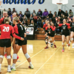 LINCOLN, HERE WE COME EPPJ Wolfpack vb vs Deshler District championship Elgin Public Pope John EPPJ Wolfpack Cross Country Elgin Nebraska Antelope County Nebraska news Elgin Review 2023 2885