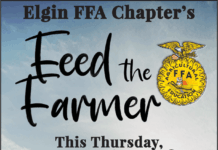FFA ‘Feed the Farmer’ to be held this Thursday