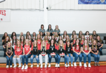 EPPJ volleyball team has high expectation this year Elgin Public Pope John EPPJ Wolfpack Volleyball Elgin Nebraska Antelope County Nebraska news Elgin Review 2023 1014 team shot 5 col cmyk