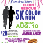 Elgin Rescue to host color run