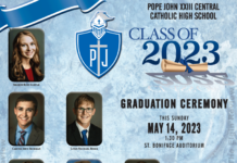 2023 Pope John XXIII Central Catholic High School Graduating Seniors Page Graduations pages 20232 website