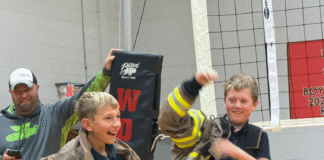 Students learn fire safety
