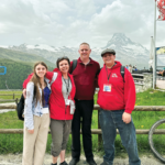 Lordemann children part of Nebraska Ambassadors of Music who toured Europe Lordemann photo Matterhorn copy