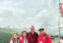 Lordemann children part of Nebraska Ambassadors of Music who toured Europe Lordemann photo Matterhorn copy