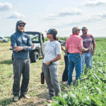 Success of organic farming of Schuchardt field day