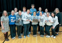 Pope John speech team places fourth at NVC tournament