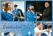 Pope John graduation held on Sunday