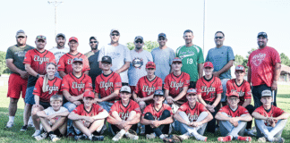 Dads sweep doubleheader over Elgin Pony 14&U baseball team