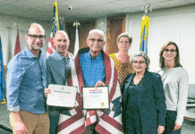 Pelster recognized with a ‘Quilt of Valor’