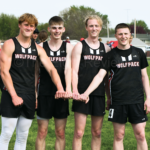 EPPJ qualifies four for State Track Meet Relay Team EPPj Wolfpack track at Districts D Elgin Nebraska Antelope County Nebraska news Elgin Review 2023 9592 4 col cmyk