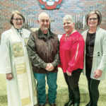 Schrunks So Grateful Immanuel Zion Lutheran Church, Steven Schrunk, Janna Schrunk, Sharon Taake, Pastor Elizabeth Goerhing