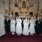 First Communion at St. Boniface St. Boniface Catholic Church First Communion 2023 Elgin Nebraska Antelope County Nebraska news Elgin Review 2023 6299 4 col cmyk
