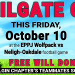 Elgin TeamMates Tailgate event is this Friday
