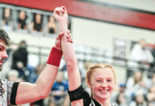 Evans, Dworak to wrestle at state next week