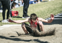 Pelster records PB long jump mark at BC