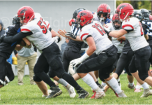 Punishing ground game chews up Cougars 60 to 8 eppj fb sam 4 col cmyk