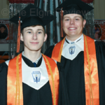 Seniors awarded diplomas at EPS eps front grad 2 3 col cmyk