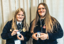 Elgin FFA students shine on Indy stage ffa girls 3 col cmyk