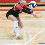 Wolfpack split volleyball triangular with NC, HCC