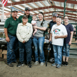 Alice Morrison presented the Jolene Mosel Helping Hand Award Sunday