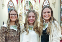 Three inducted into National Honor Society nhs1 3 col cmyk