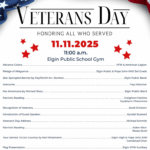 Schmitt to be guest speaker at Elgin Vets Day program